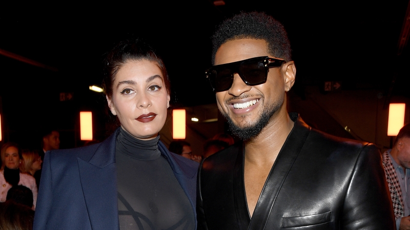 Usher and Jenn Goicoechea have welcomed a baby girl