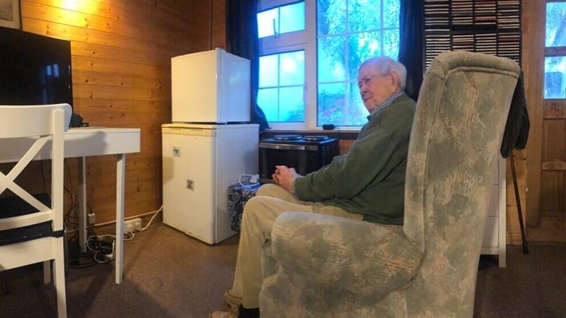 The Government and HSE are keen to see more people like Brian Rothery (pictured above) cared for at home