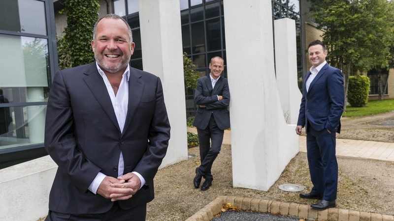 Paul Connell, CEO of Pure Telecom, Peter Evans, Director of Wholesale, BT Ireland and Ronan Whelan, Chief Commercial Officer at SIRO