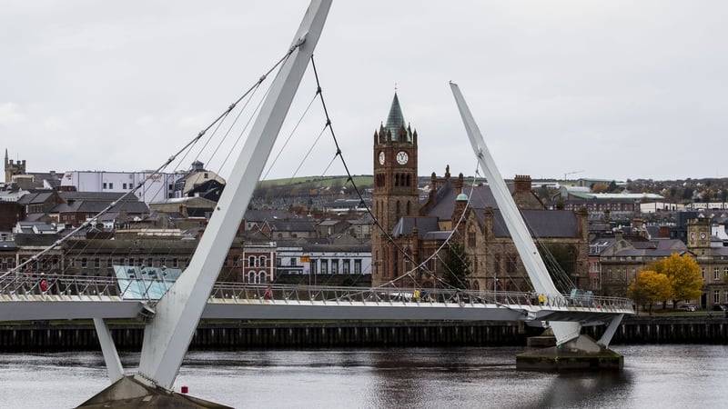 New restrictions will come into effect in Derry (above) and Strabane on Monday