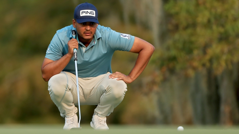 Sebastian Munoz holds a share of the lead at the Sanderson Farms Championship