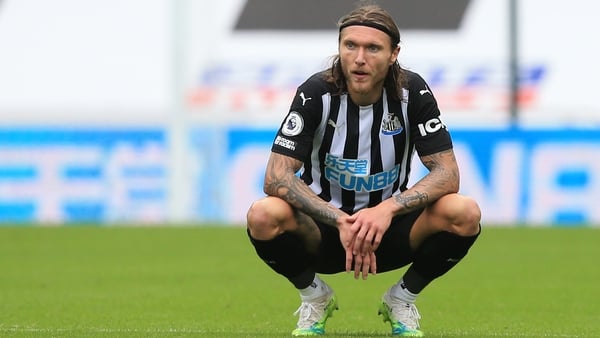 The midfielder last appeared for Newcastle during the 2021-22 season