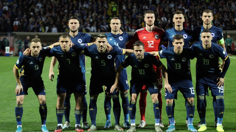 Bosnia and Herzegovina will have 2,000 fans behind them next week