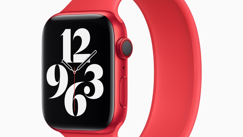 Red is one of the new colours that the Apple Watch Series 6 is now available in