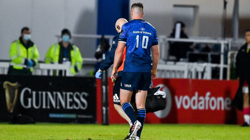 Sexton trudged off injured in the 23rd minute