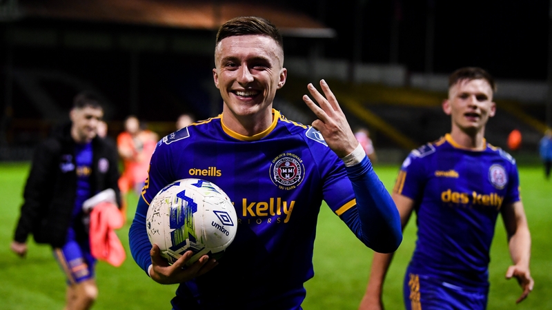 Danny Grant's hat-trick saw Bohs to victory in the North Dublin derby
