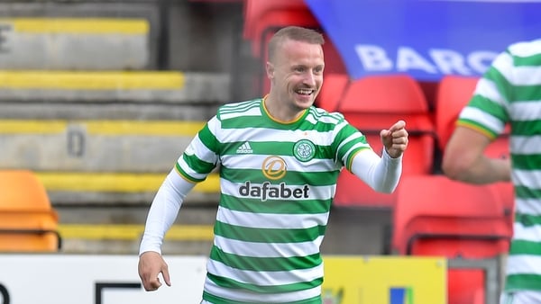 Griffiths celebrates his late opener