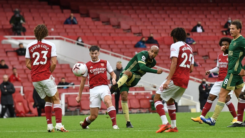 David McGoldrick curled in to put the Blades back into the game