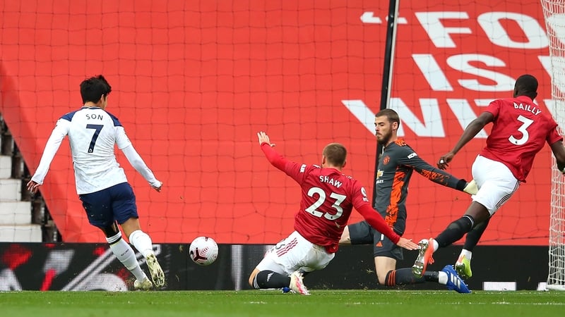 Son Heung-min scores Spurs' second