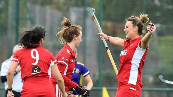 Old Alex celebrate Emma Russell's opening goal