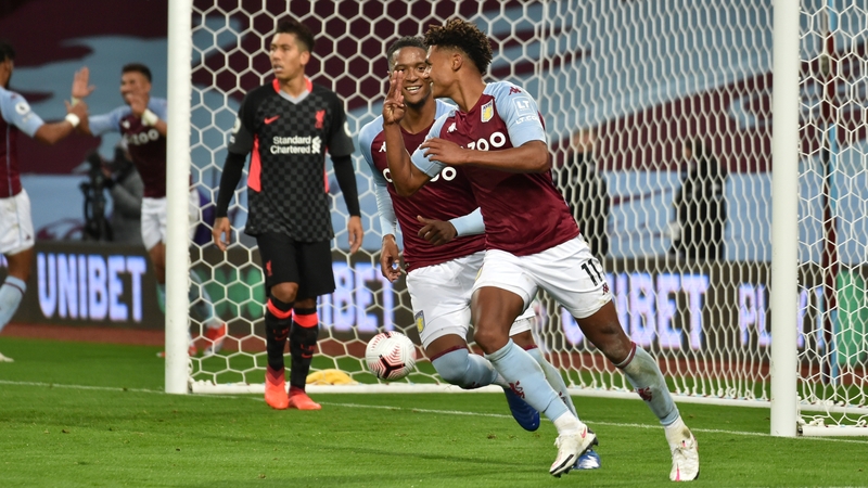 Ollie Watkins after scoring his third