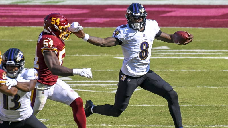 Lamar Jackson has surpassed Michael Vick to become the fastest player in NFL history to eclipse 5,000