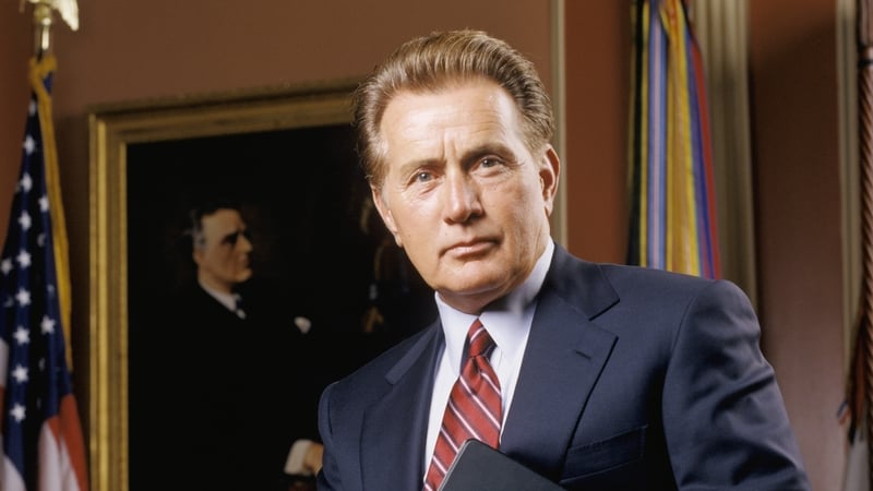 President Bartlett narrowly beat the speechwriter to the hero role.