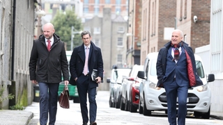 Prof Philip Nolan, Dr Ronan Glynn and Dr Tony Holohan of NPHET (RollingNews.ie)