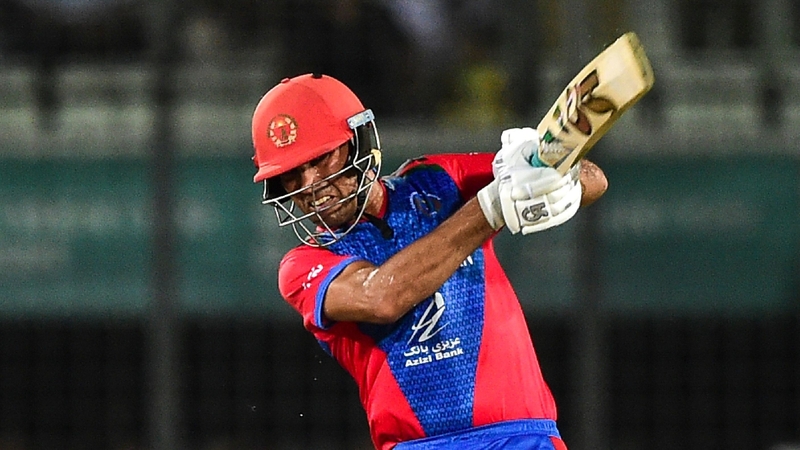 Najeeb Tarakai won a first man-of-the-match award for Afghanistan in a T20 victory over Ireland in 2017