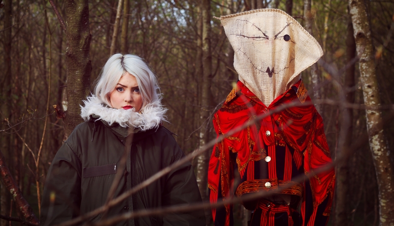 Louise Connell and friend