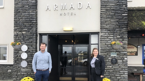 The Armada Hotel is located in Spanish Point, Co Clare