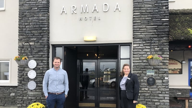 The Armada Hotel is located in Spanish Point, Co Clare