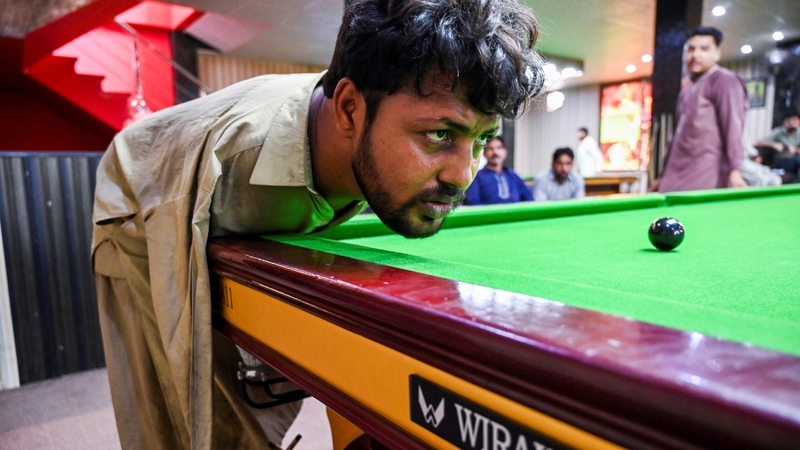 Muhammad Ikram has spent years honing his snooker skills