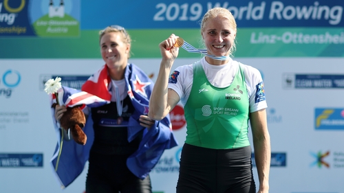Sanita Puspure struck gold for Ireland in Switzerland last year