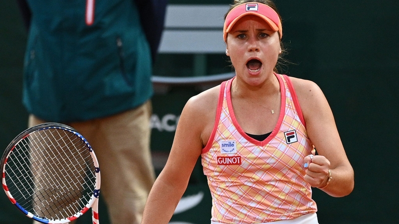 Sofia Kenin impressed on Court Philippe Chatrier