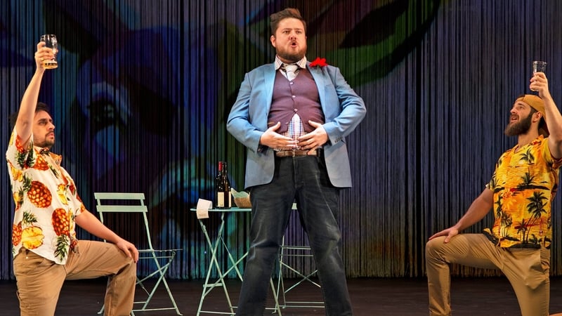 Falstaff Chronicles in rehearsal (Pic: Pádraig Grant)