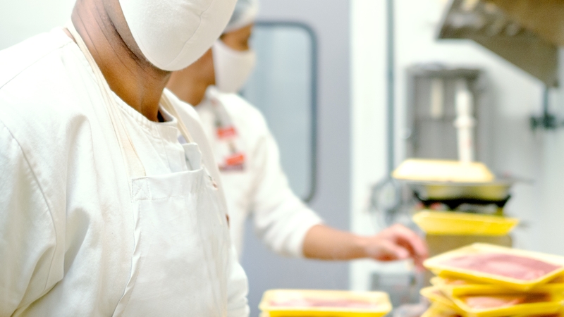 Meat Industry Ireland said 80% of the sector's workforce were Irish or from an EU country