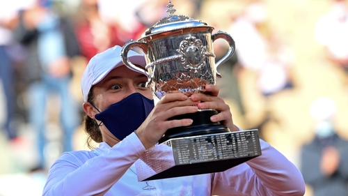 Iga Swiatek is the youngest winner of the French Open since Monica Seles in 1992