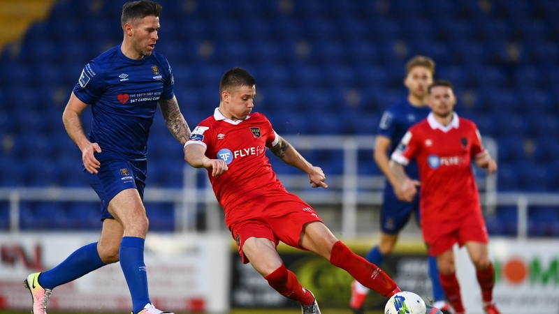 Daryl Murphy made his first apperance for homeclub Waterford in 15 years