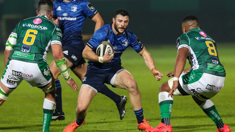 Leinster won at the Stadio di Monigo this afternoon