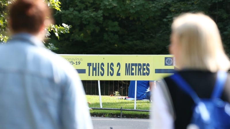 Six people from two households can meet in other outdoor settings but must maintain physical distancing