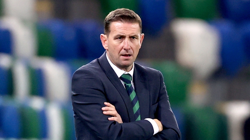 Ian Baraclough and Northern Ireland are in contention for a World Cup qualifying play-off