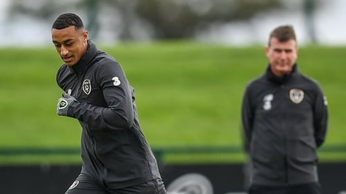 Idah training in Dublin earlier this week