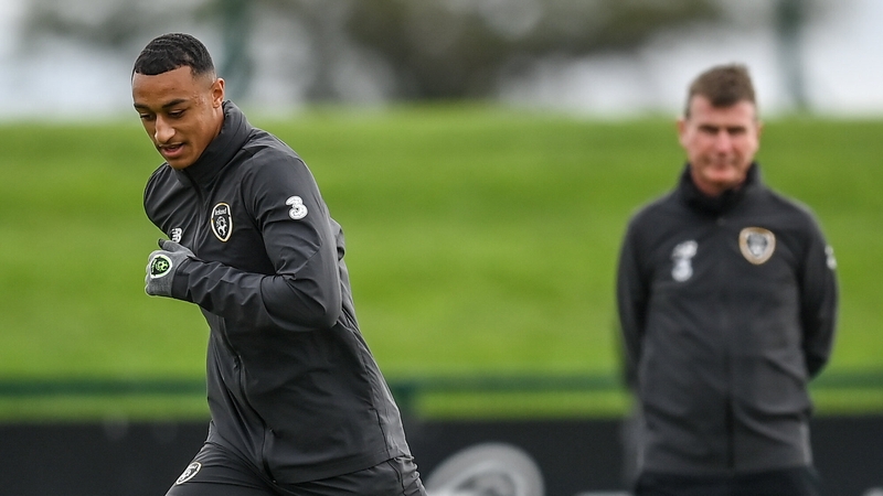 Idah training in Dublin earlier this week