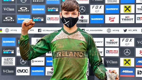 Oisin O'Callaghan claimed gold in Austria