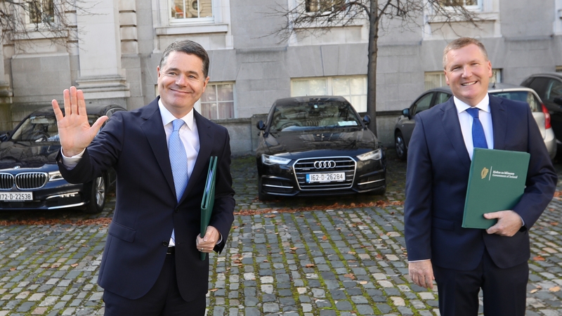 Minister for Finance, Paschal Donohoe and Minister for Public Expenditure and Reform, Michael McGrath