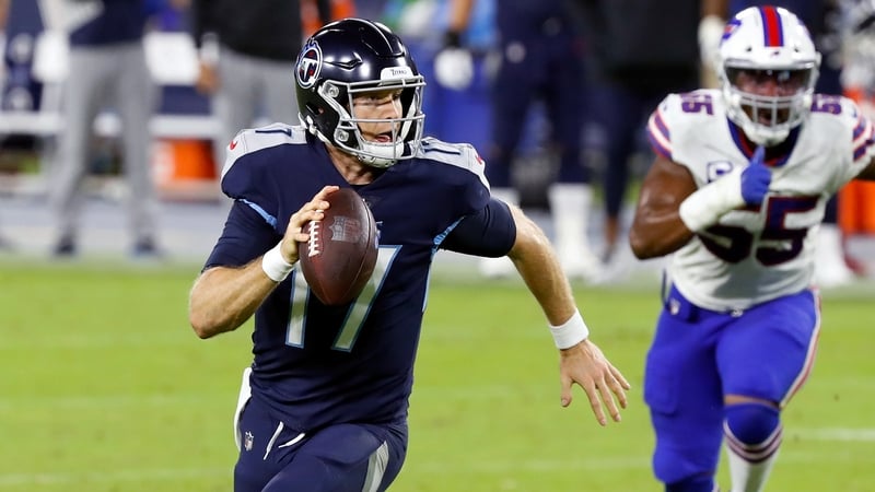 Ryan Tannehill threw three touchdowns for the Titans
