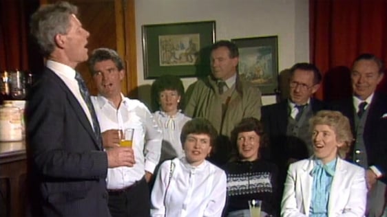 Seán Ó Cróinín (Johnny Cronin) in 1985.