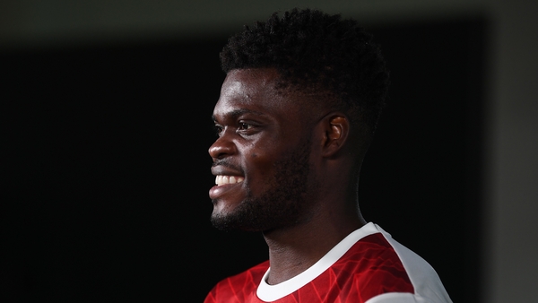 Partey was unveiled by Arsenal on Tuesday