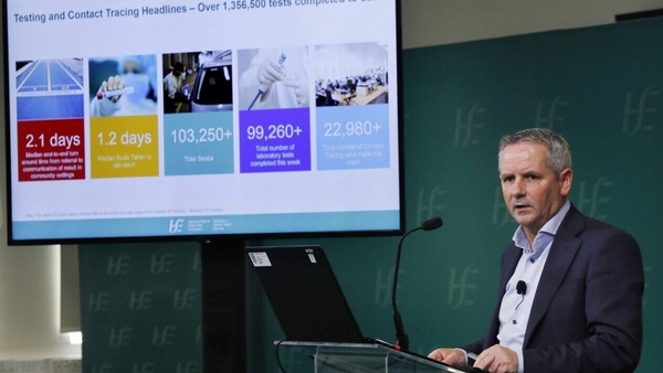 Paul Reid said the best line of defence is still for the public to get behind restrictions (Pic: RollingNews.ie)