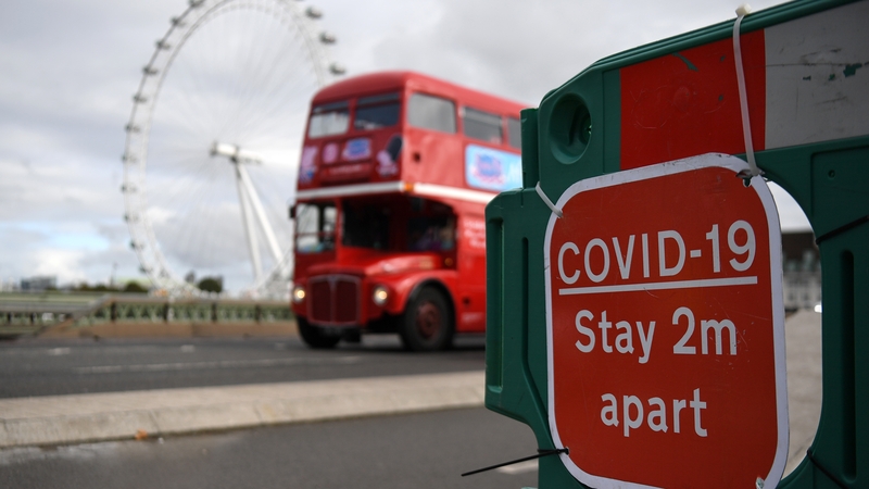 New figures show that the UK's GDP dropped by 9.9% last year