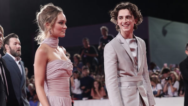 Lily-Rose Depp and Timothée Chalamet