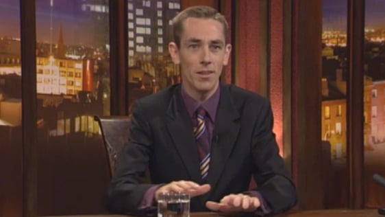 Ryan Tubridy on Tubridy Tonight 2004