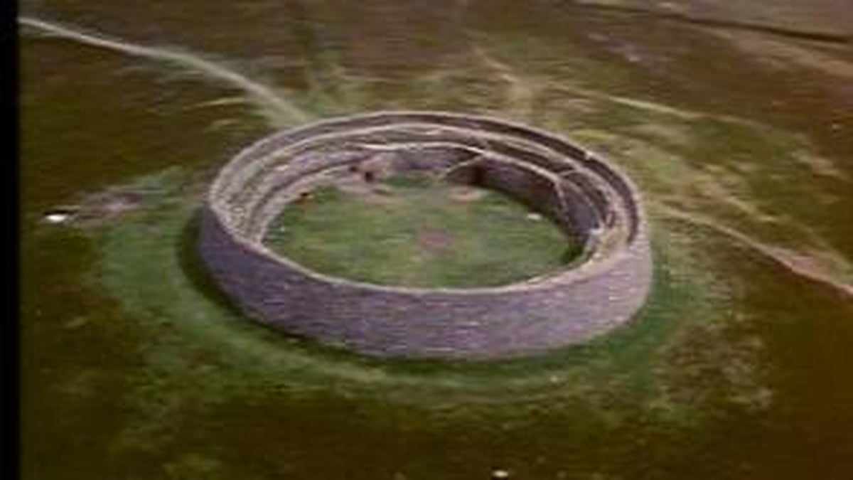 Ancient Donegal fort damaged by tyre tracks