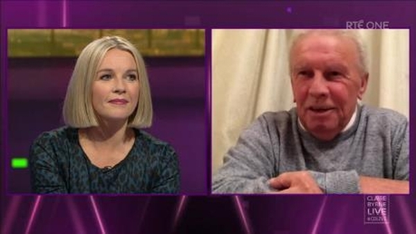 John Giles speaking to Claire Byrne