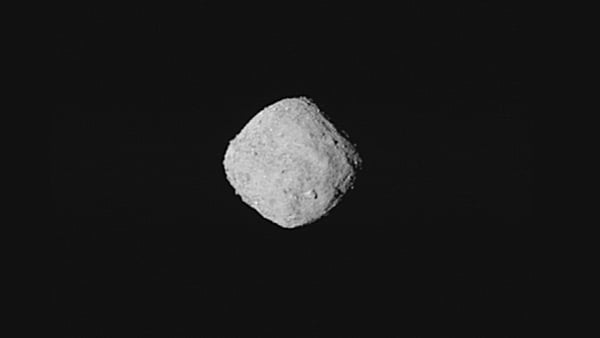 Find out why a spacecraft landed on an asteroid