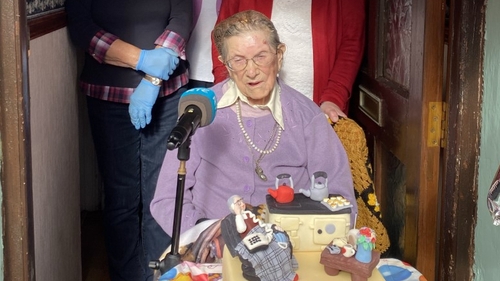 Nancy Stewart has lived through both the Spanish Flu and the coronavirus pandemics