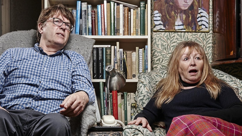 Gogglebox stars Giles and Mary