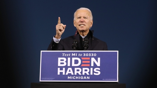 The Biden campaign has held a number of virtual rallies for Irish-Americans in recent weeks