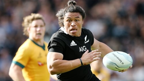 On his full debut, Caleb Clarke was the All Blacks' attacking inspiration